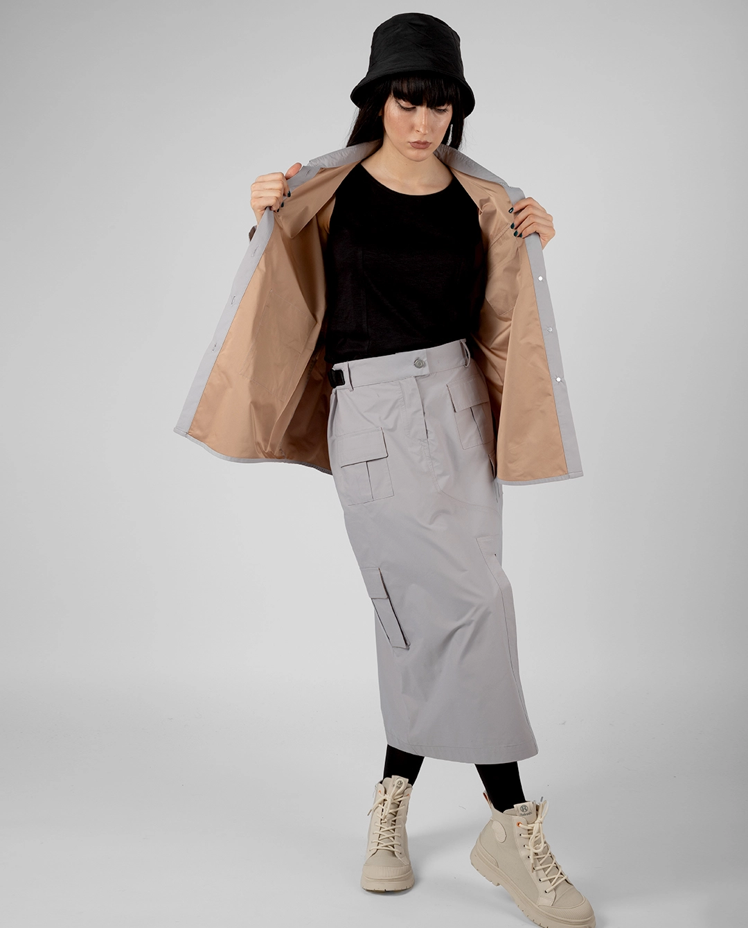 پیراهن کتی زنانه