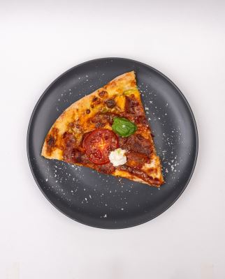 پیتزا بیکن گوشت اسلایسی