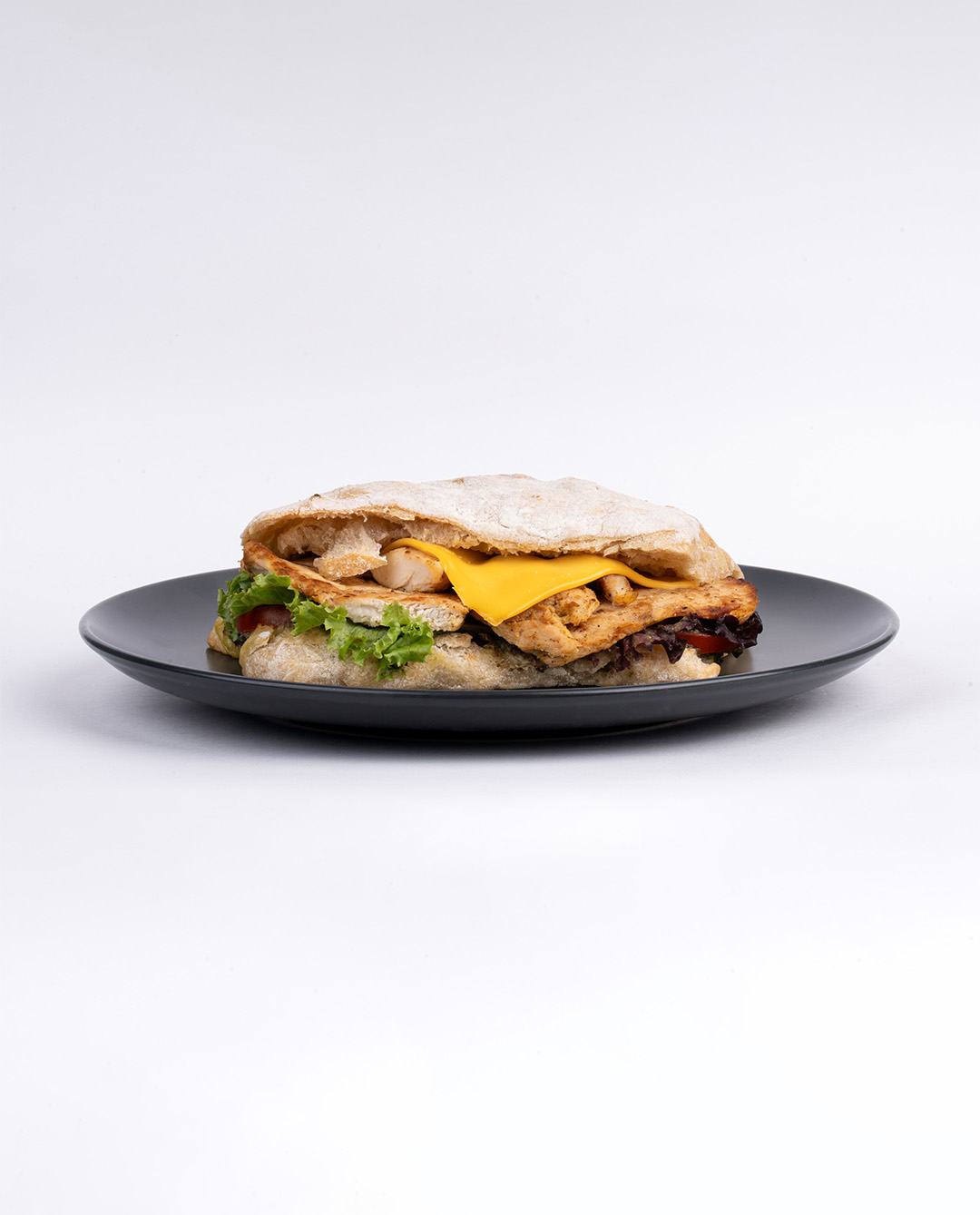 چاباتا مرغ و پستو