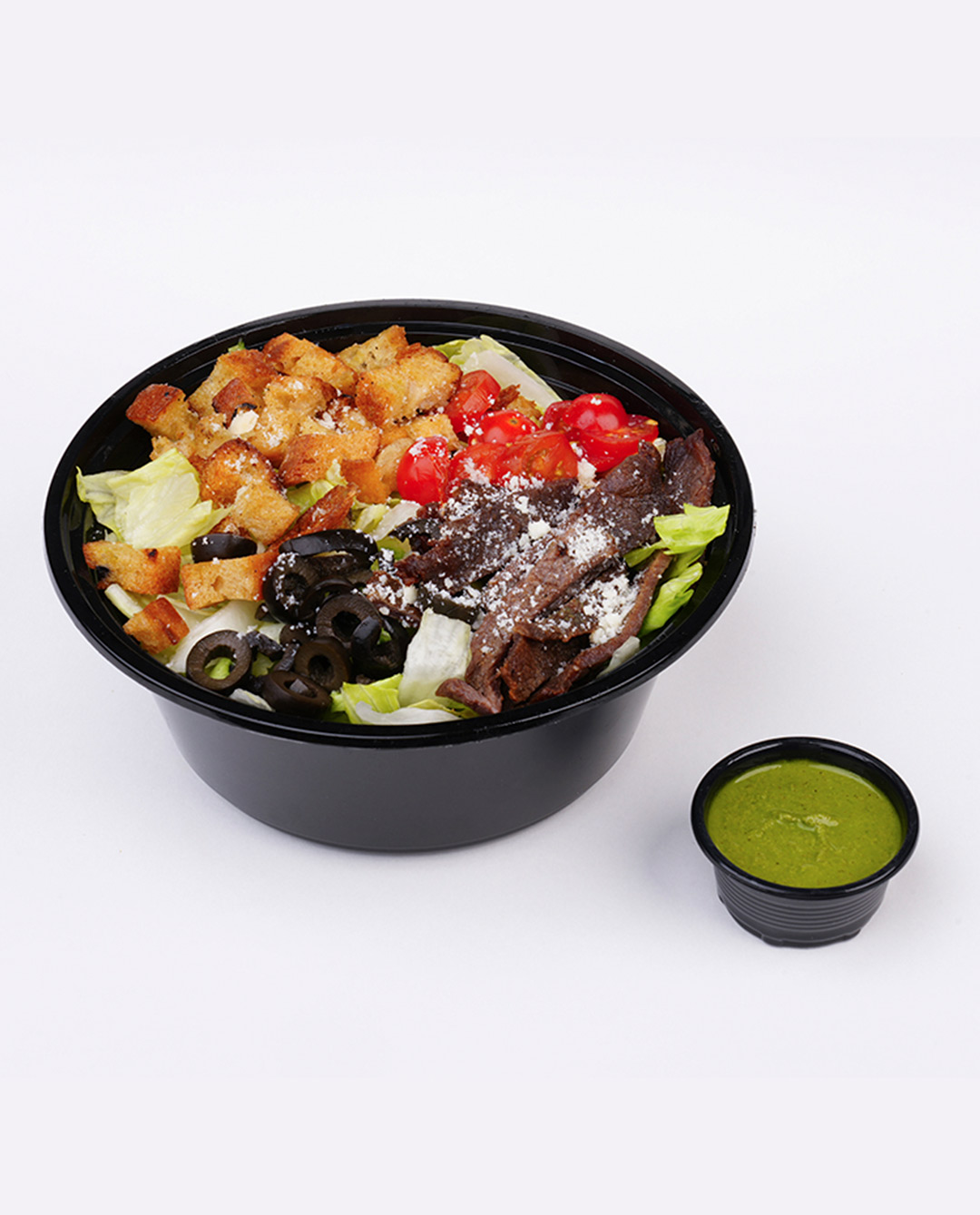 سالاد فیله استیک