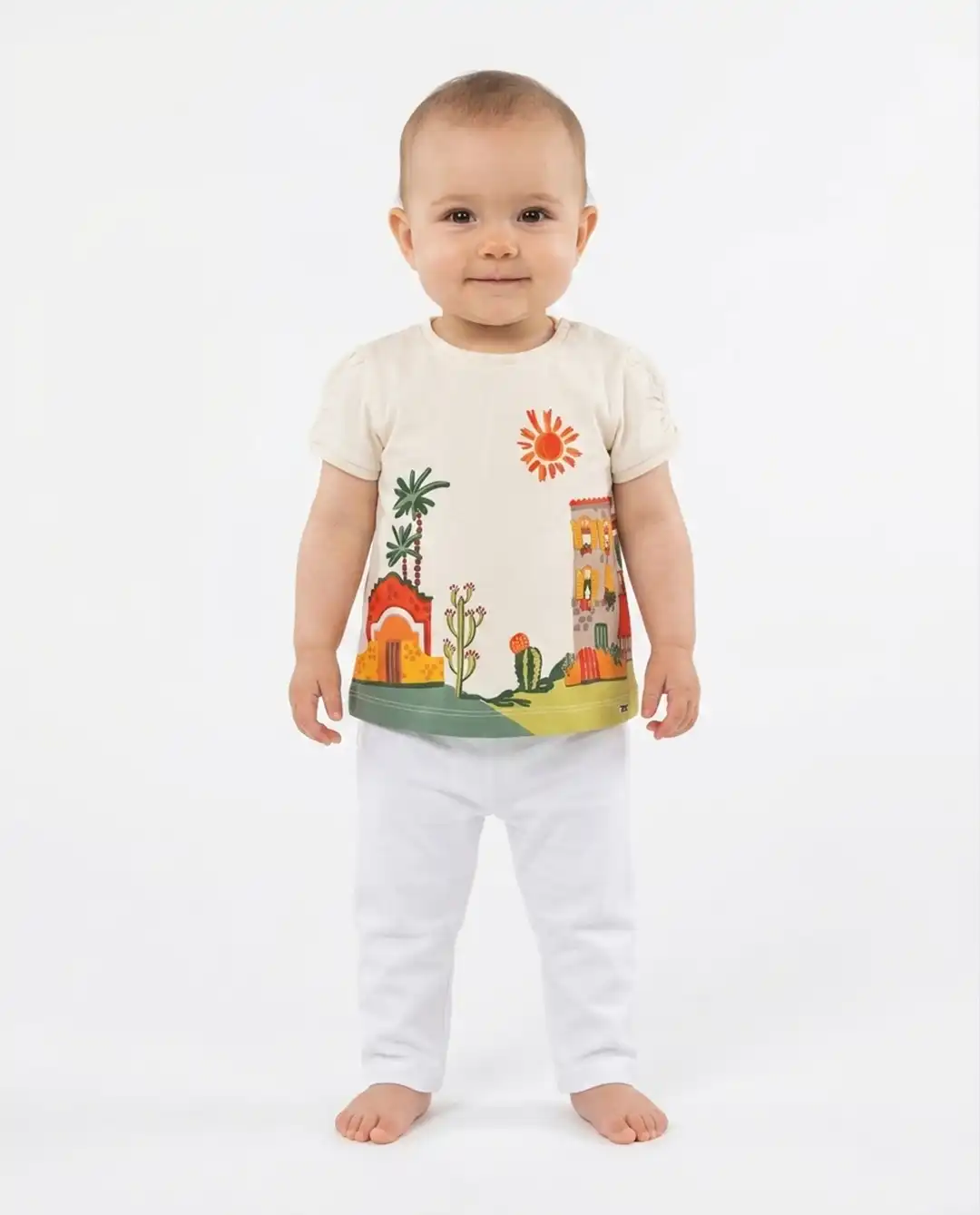 تی‌شرت نوزادی دخترانه